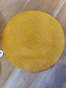 Large Single Indian Yellow Placemat