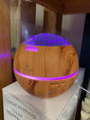 Sphere Accent Diffuser Light Wood