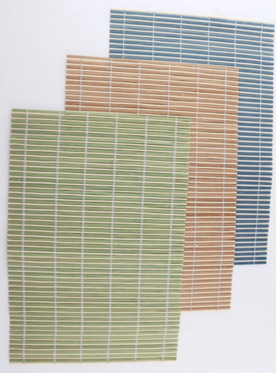 Bamboo Placemat Placemats Assorted Colours
