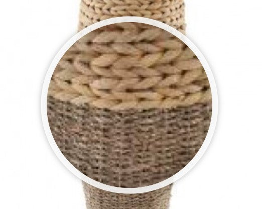 Bamboo Vase With Seagrass