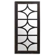  Diamond Effect Large Black Wall Mirror