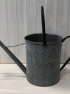 Embossed Daisy Design Zinc Watering Can