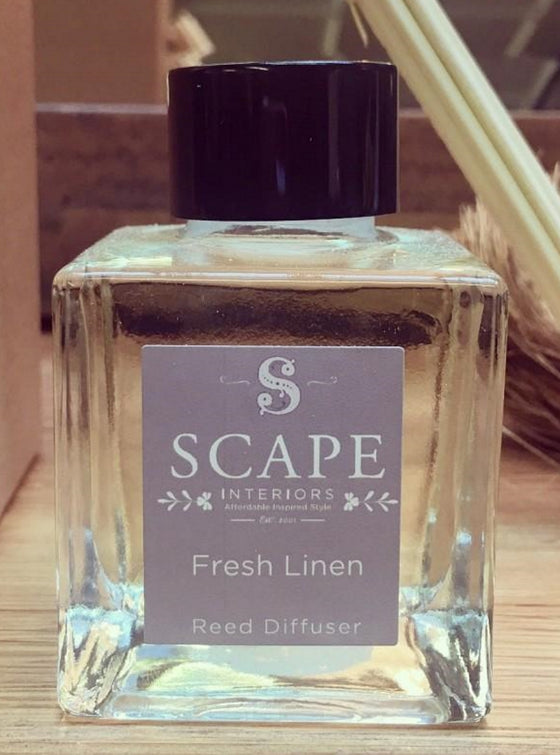 Fresh Linen Organic Reed Diffuser | Scape Interiors
