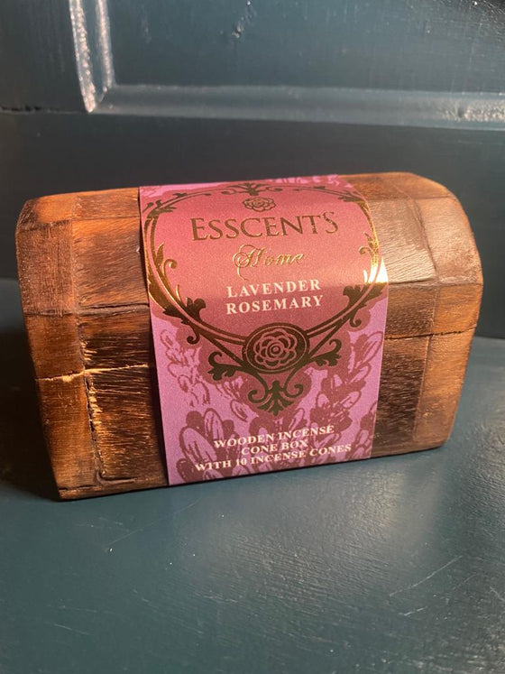 Gold Rose Small Incense Box
