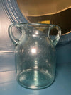 Bubble Vase Glass with Handle