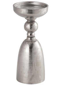  Medium Pillar Silver Candle Holder