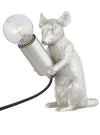 Milton The Mouse Silver Table Lamp