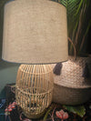 Natural Wicker Table Lamp