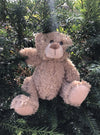 Plush Sitting Teddy Small Beige