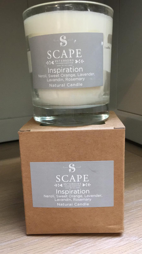 Scape Interiors Inspiration Scented Candle Vegan 