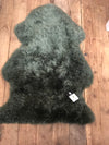 Long Wool Large Green Sheepskin