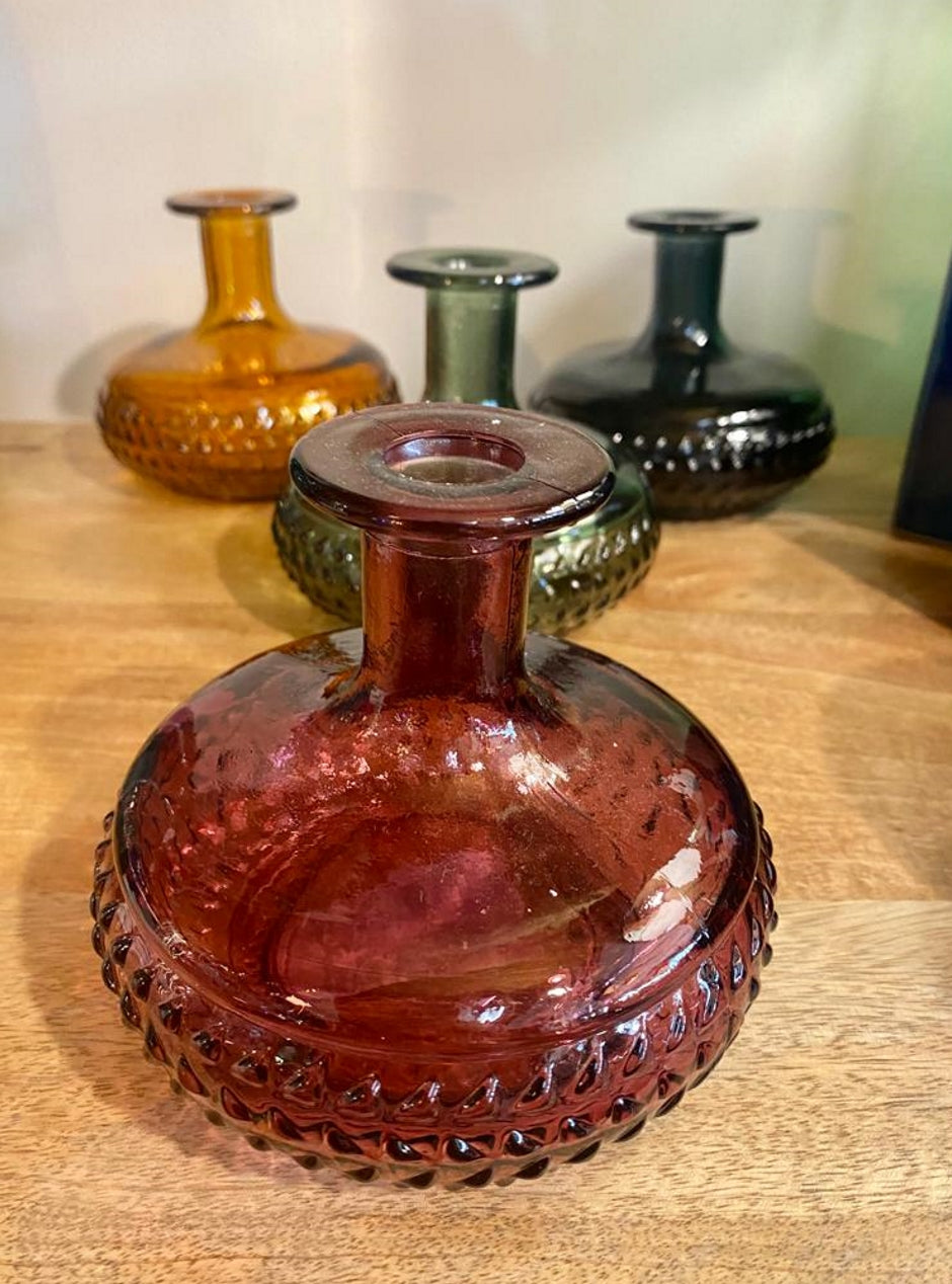 Tura Vase Plum Plum