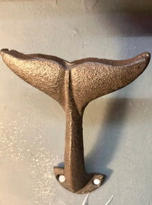  Whale Tail Iron Wall Hook