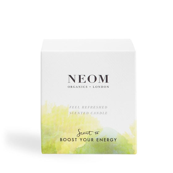 Feel Refreshed Scented Candle Vegan  | One Wick Neom Organics