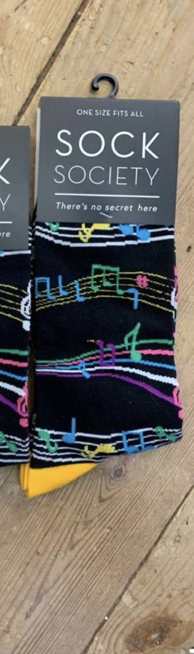 Music Note Socks