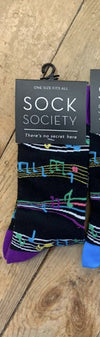 Music Note Socks