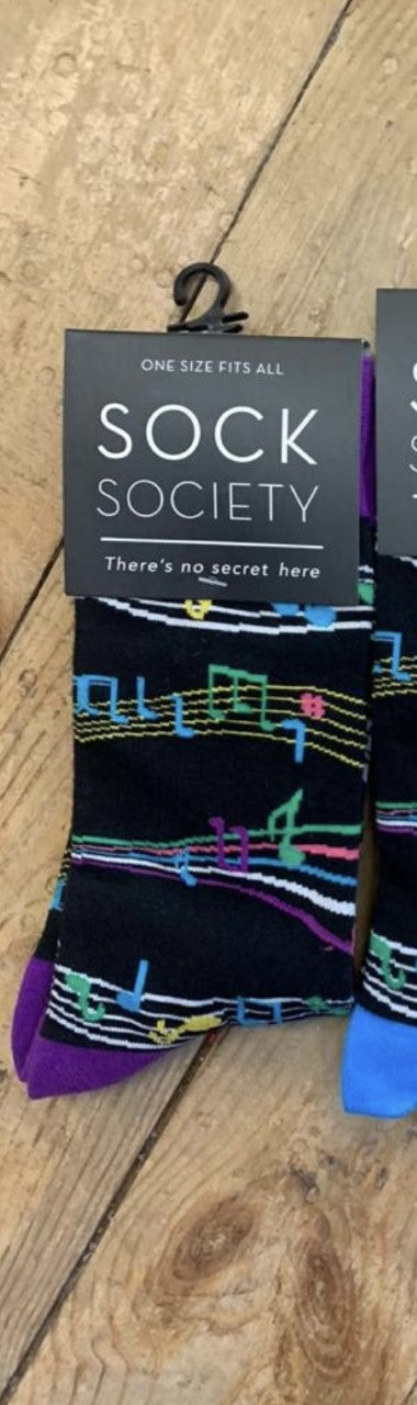 Music Note Socks