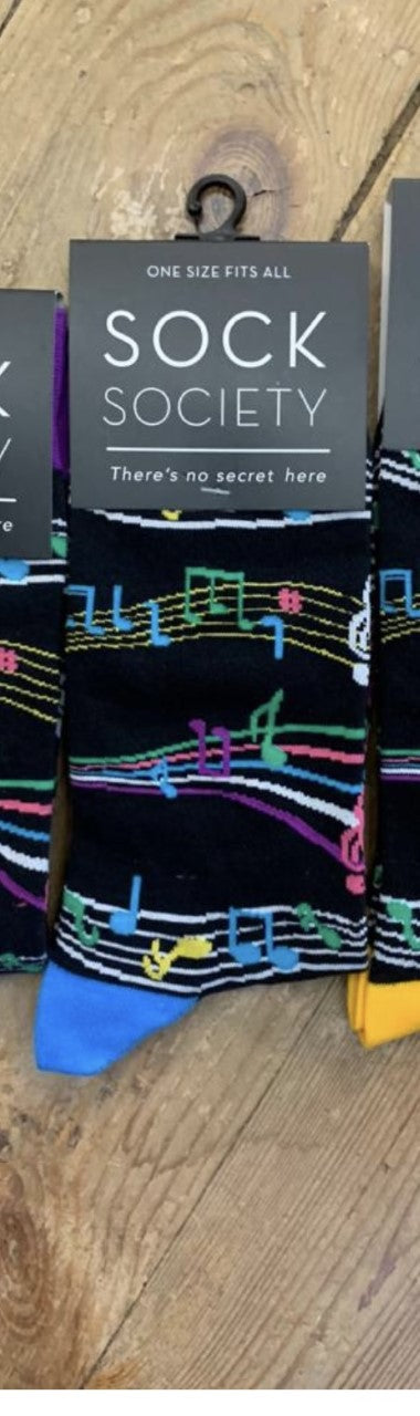 Music Note Socks