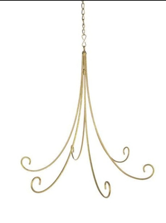Wire Hanging Display Gold | Decoration
